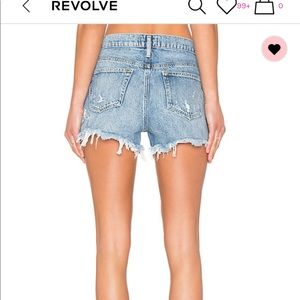 AGOLDE Parker vintage cut off shorts